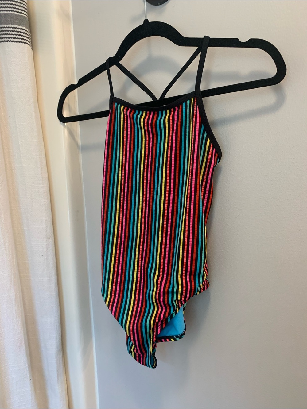 wonder nation Multicolor Striped One-Piece Swimwear